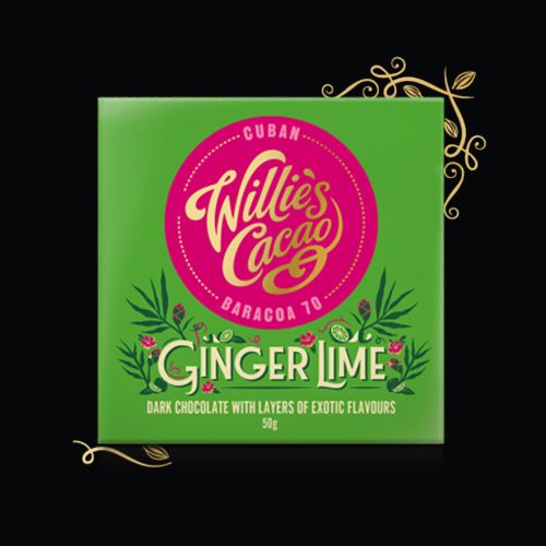 Willie's Cacao - Ginger Lime 50g