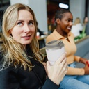 Asobu - Pick Me Up White - 360 ml Ceramic Lined Travel Mug (thermos 12hrs hot 24hrs cold)