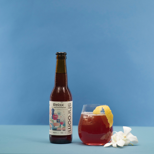 Shroom - Relax Drink 330 ml - Green Tea with Mushrooms & Botanicals (copy)