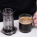 AeroPress Clear - Black (Smoked)