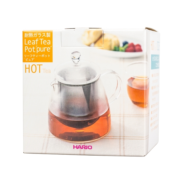 Hario Leaf Tea Pot pure - Theepot met zeef - 700ml