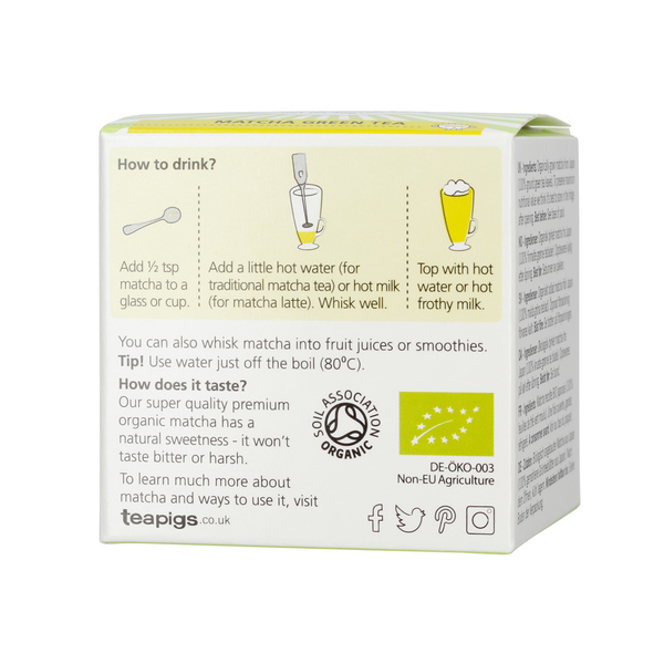 teapigs Matcha - 30 grams