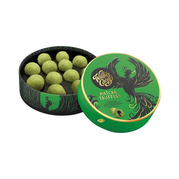 Willie's Cacao - Praline Truffles White Chocolate with Matcha 110g
