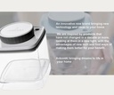 Ankomn Vacuum Container Turn-N-Seal 2.4L - UV 40% black