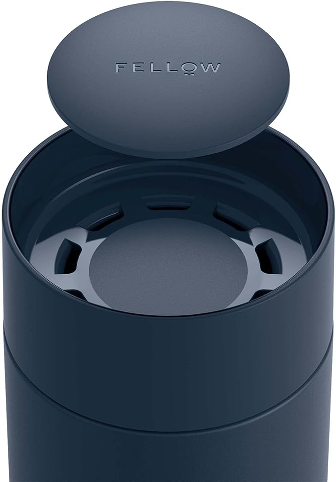 Fellow - Carter Move Mug 360 Sip Lid - Stone Blue - Insulated Mug 355ml