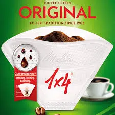 Melitta - Koffiefilters Original 1x4 Wit - 4x 100 stuks EAN 4006508200139 3.webp