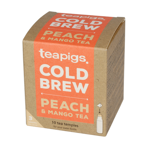 teapigs Peach & Mango - Cold Brew 10 Tea Bags