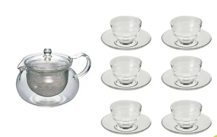 HARIO Cha Cha Tea Set For 6 CHJMN-HU-6 2.webp