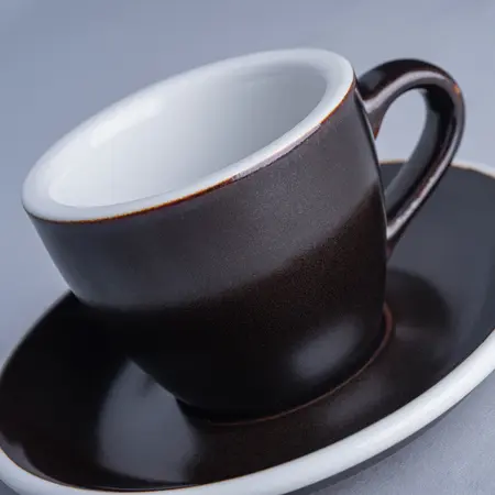 Loveramics Egg - Espresso 80 ml Cup and Saucer - Gunpowder 2.webp