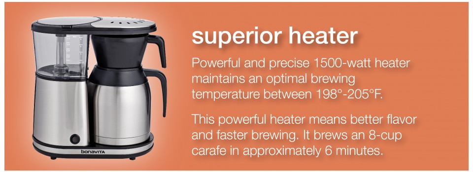 Bonavita BV1900TS Carafe Warmer - Thumbnail 4