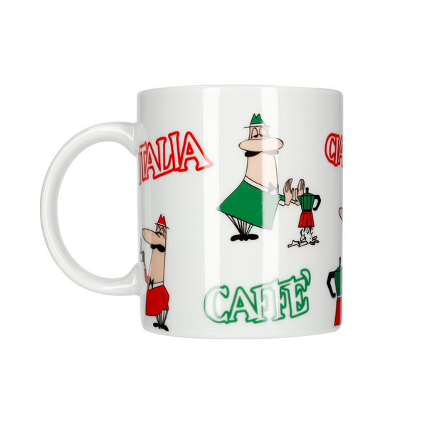 Bialetti - Italia Tricolore Omino Mug (box of 6)