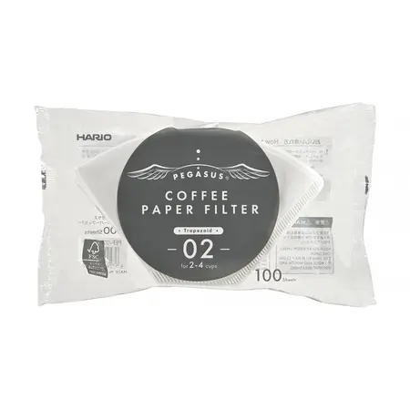 Hario - PEGASUS 02 White Paper Filters.webp
