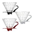 Hario V60-02 Glass Dripper - Black vdg 5.webp