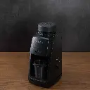 Black Single Dose Hopper for Conical Burr Series Grinders black.webp