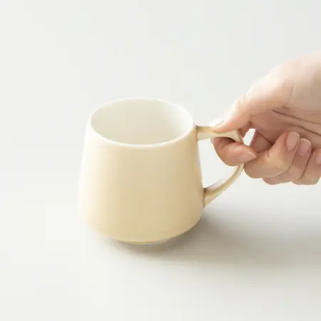 ORIGAMI - Aroma Mug 320ml Matt Beige 2.webp