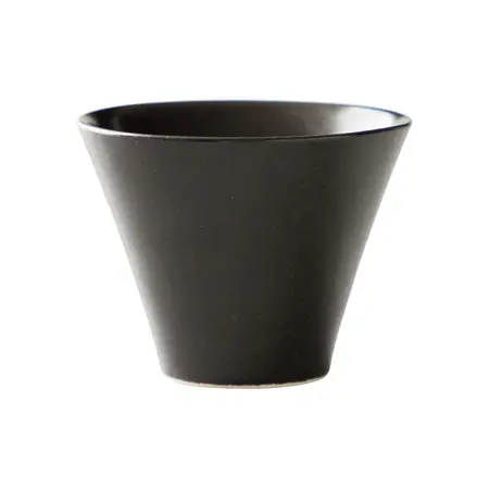 ORIGAMI - Narrow Sensory Espresso Cup 100ml Black 4.webp