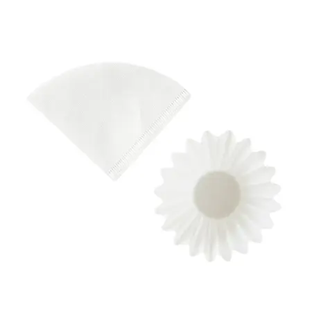 ORIGAMI - Set of Paper Filters S + Paper Filters S with a flat bottom 1-2 fil. 100 Pieces 2.webp