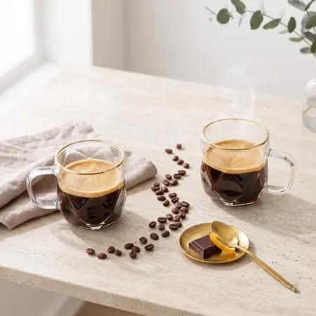 Vialli Design - Geo Gold espresso cups 120 ml 3.webp