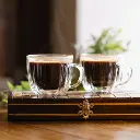 Vialli Design - Set of 2 Double-walled Glass Cups 250ml 5.webp