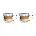 Vialli Design - Set of 2 Double-walled Glass Cups 250ml 6.webp