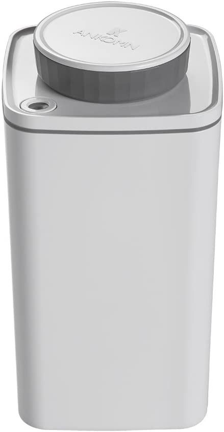 Ankomn Vacuum Container Turn -N- Seal White 1.2L 