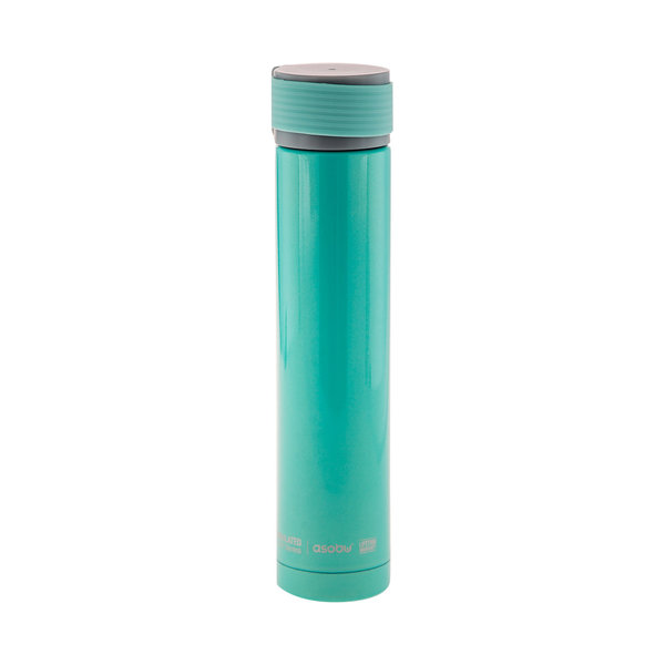 Asobu - Skinny Mini Teal - 230 ml Travel Bottle