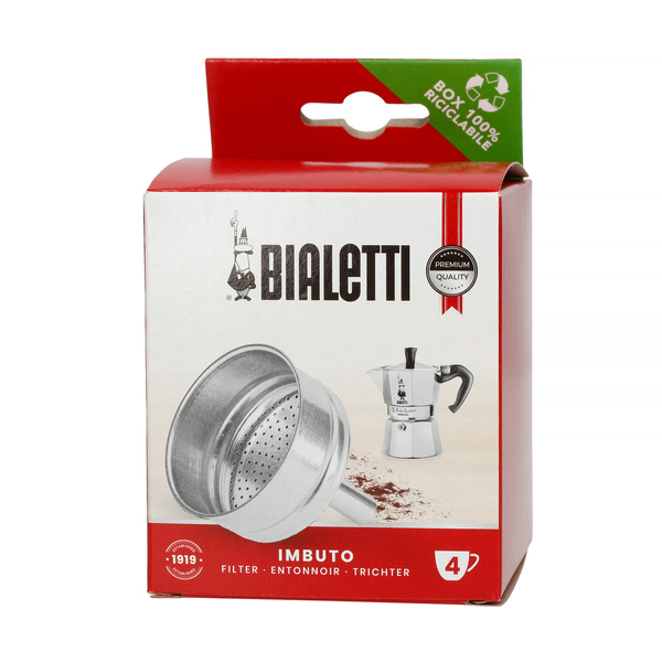 Bialetti Spare funnel for aluminium espresso makers 4tz