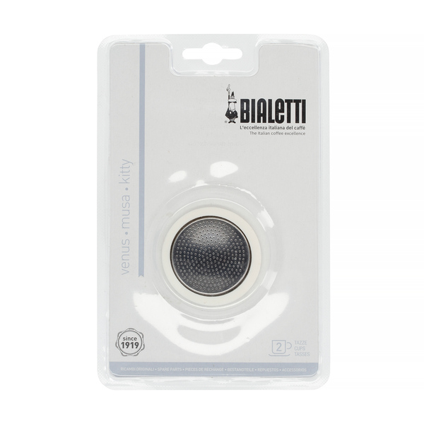 Bialetti - Seal + Sieve for Bialetti 1-2tz Steel Coffee Makers