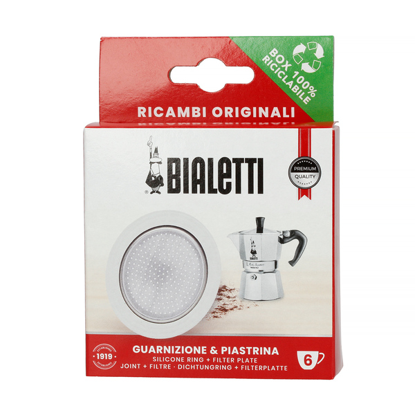 Bialetti - Seal + Sieve for Bialetti 6tz
