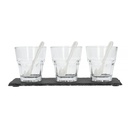 Bialetti - Iced Coffee 3 Glass Set with Tray