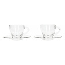Bialetti - Classic - Set of 2 glass cups for Espresso