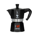 Bialetti Moka Express Love 3tz Black