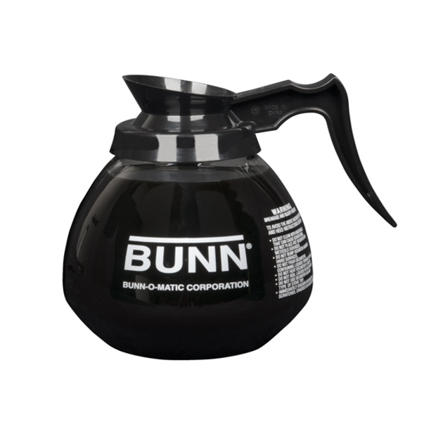 Bunn Black Handle Glass Decanter 1.9 L
