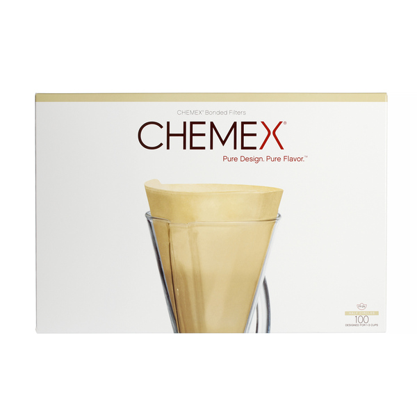 Chemex Paper Filters Natural Unfolded - 3 cups