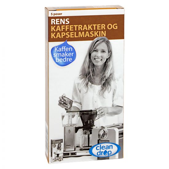 Clean Drop filter brewer cleaner (5 bags)
