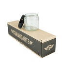 Comandante Bean Jar - Clear Glass + lid/cap - 1 jar
