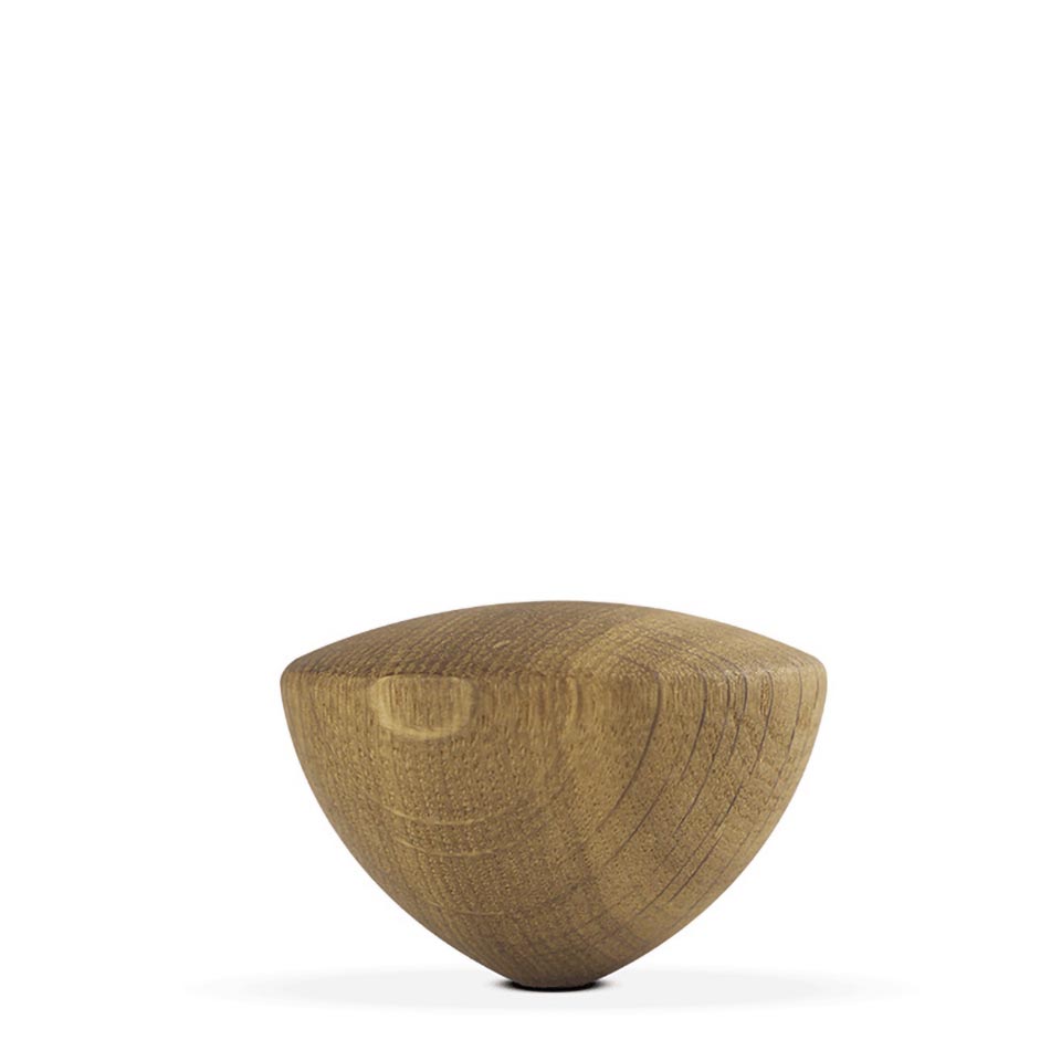 Comandante Big Joe Wood Knob - Smoked - 55mm