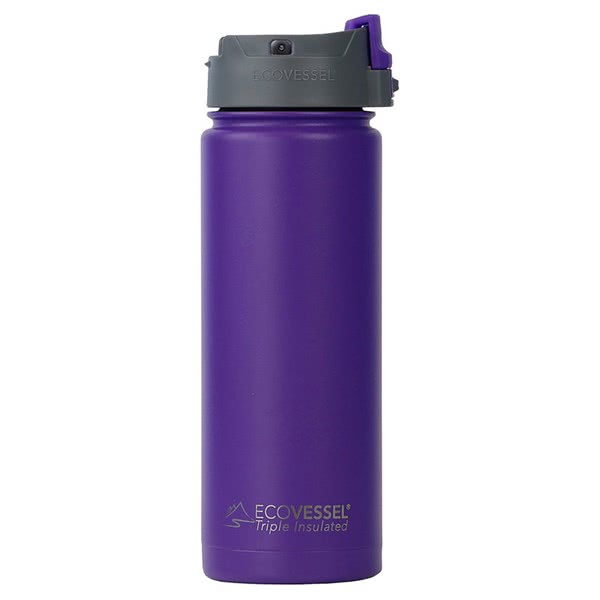 EcoVessel - Insulated Water Bottle Perk - Purple Haze 160z / 473 ml