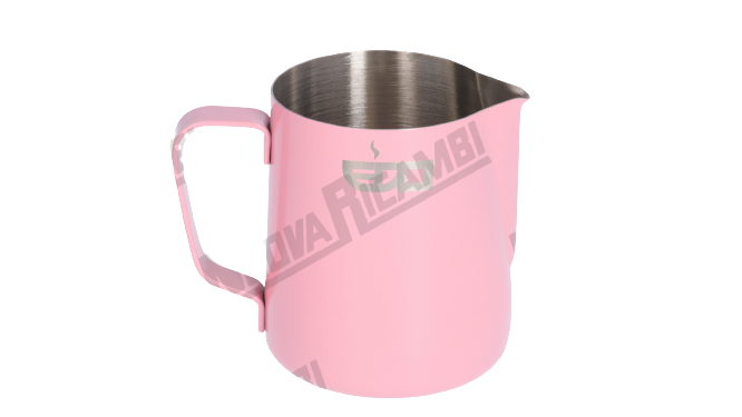 EDO Barista Stainless Steel Milk Pitcher 350ml - Baby Pink