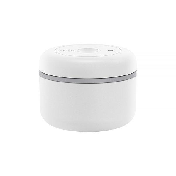 Fellow Atmos Vacuum Canister - 0.4l Matte White Steel