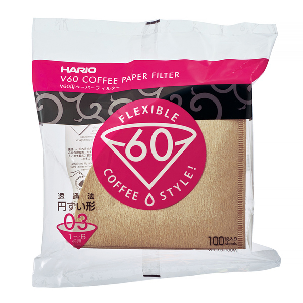 Hario V60-03 Paper Filter Misarashi - 100pcs (VCF-03-100M)