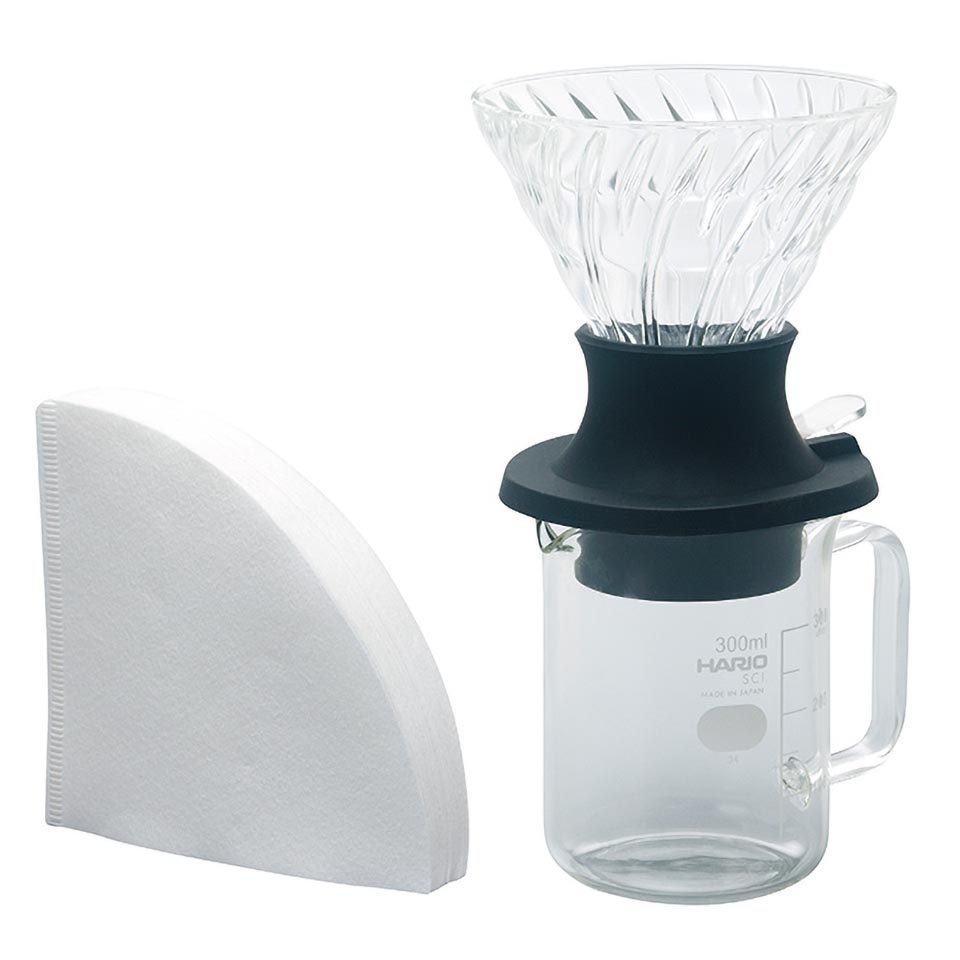 Hario Immersion Switch Coffee Dripper Server Set (V60-02)