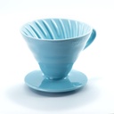 Hario V60-02 Blue Ceramic Dripper
