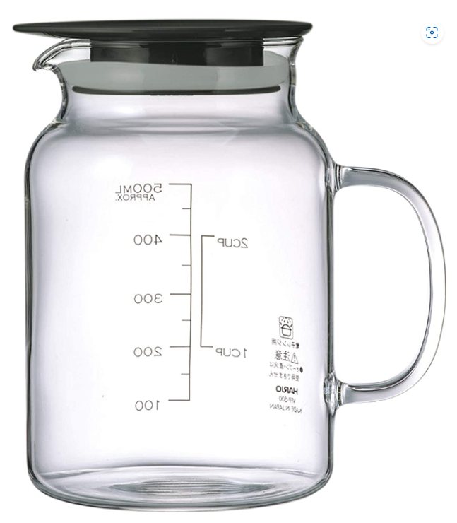 Hario Japan - Vinegar's Cafe - Fruit Pot - Drinks, Pickles, Marinated (500ml)