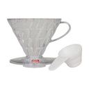 Hario V60 - 02 Plastic Dripper clear