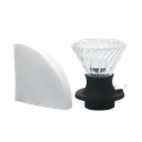 Hario - Immersion Switch V60-02 Coffee Dripper + filters (40x)
