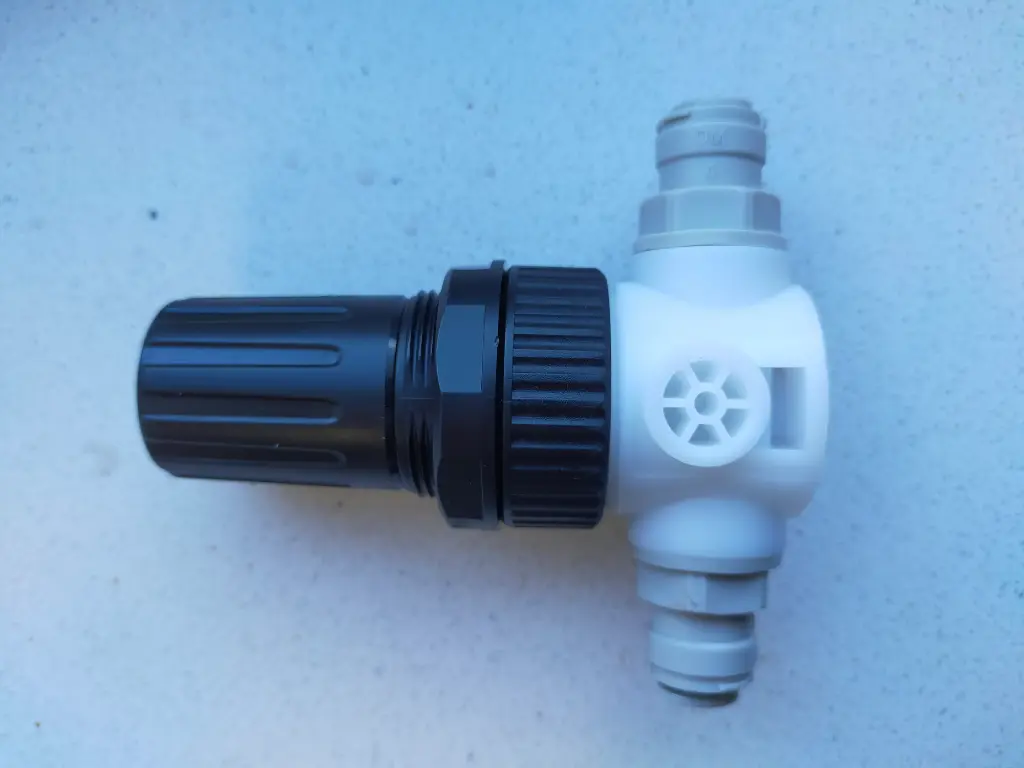 John Guest Micro Pressure Regulator Valve 1/8" - 1/4"