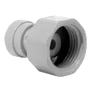John Guest Female Tap Adaptor 3/8 PF x 1/2 BSP Female