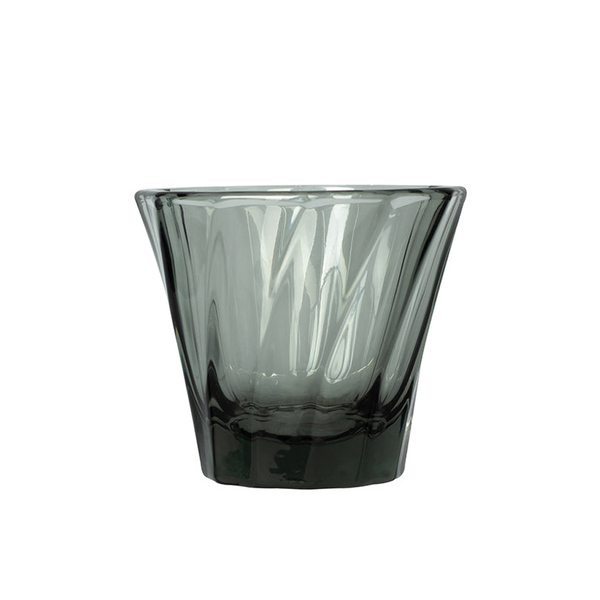 Loveramics - Twisted Espresso Glass 70 ml - Black
