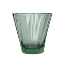 [C093-28B] Loveramics - Twisted Cappuccino Glass 180ml - Green